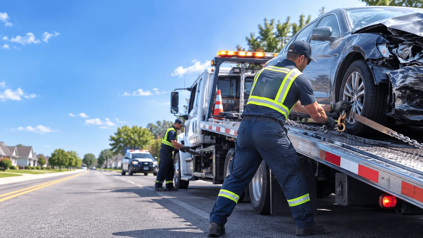 Accident Towing Service in Highlands, TX near me